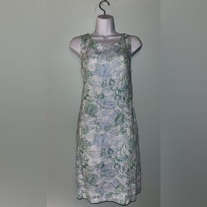 Green/Blue/White Sunday Dress 🌎🦋👗